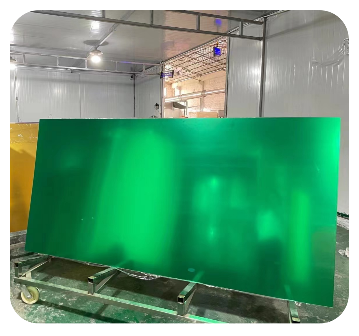 fluorescent-green-3mm-acrylic-one-way-mirror-sheet-from-china